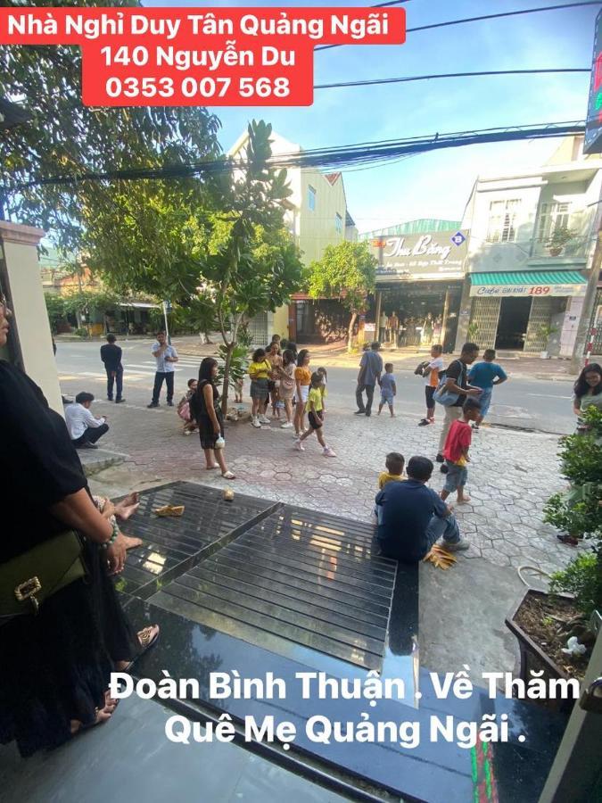 Nha Nghi Duy Tan Motel 140 Nguyen Du 0353007568 Quảng Ngãi Eksteriør bilde